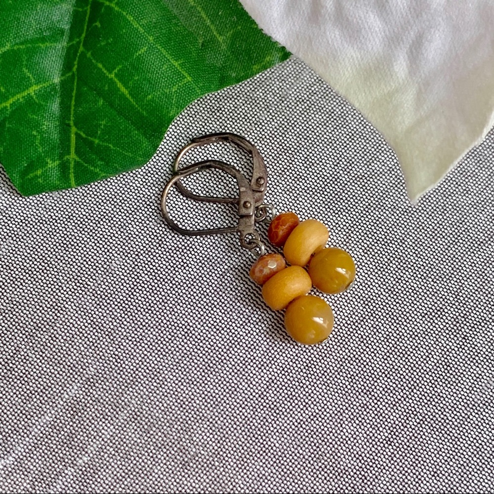 Handmade Stone Earrings